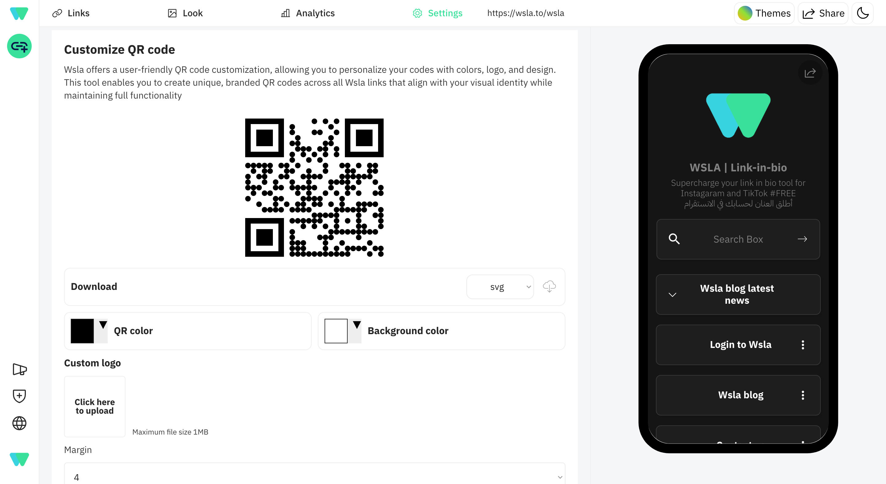 How to Create a Free Menu QR Code with Wsla
