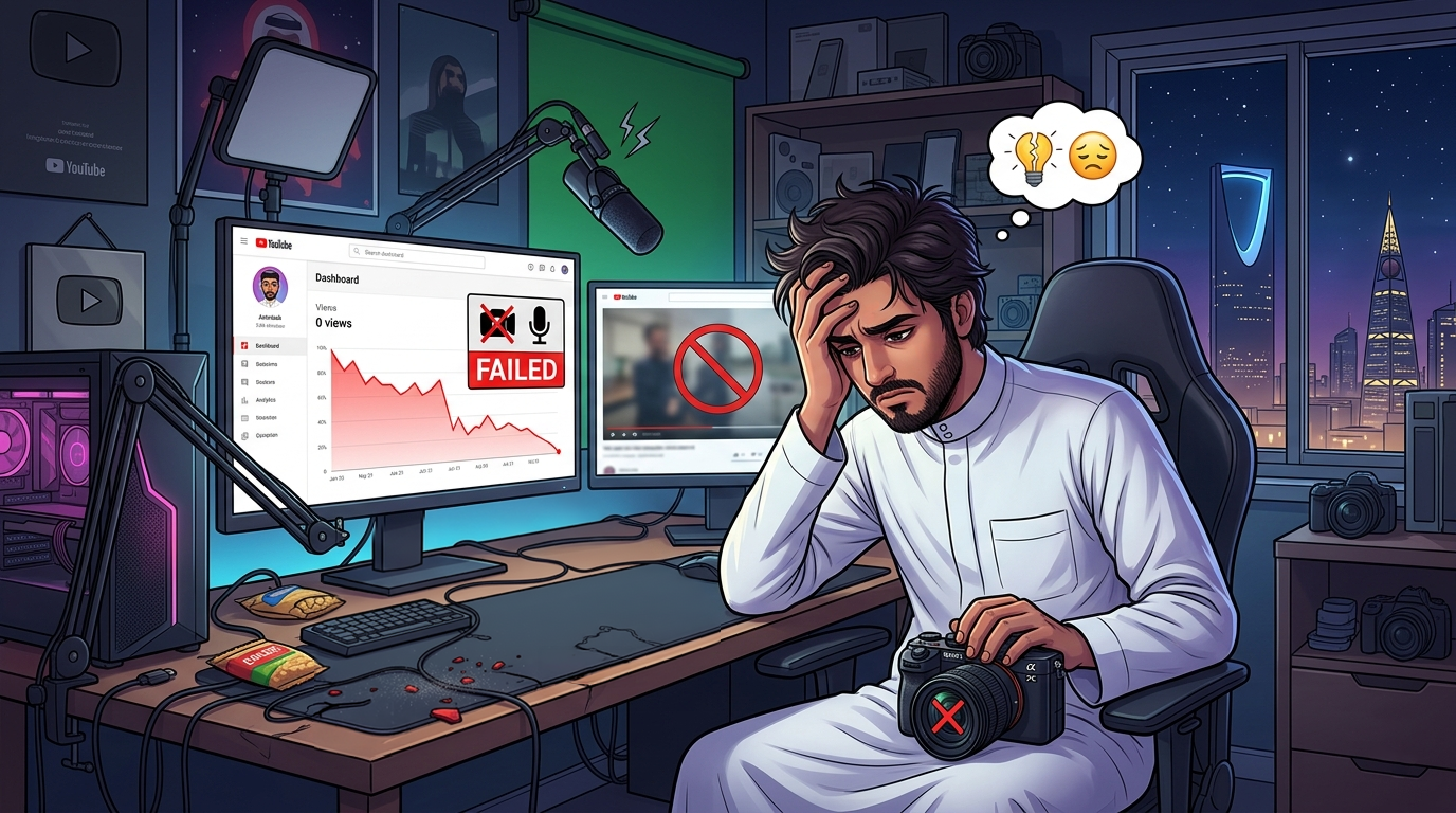 Common Mistakes Saudi YouTubers Make That Kill Channel Growth
