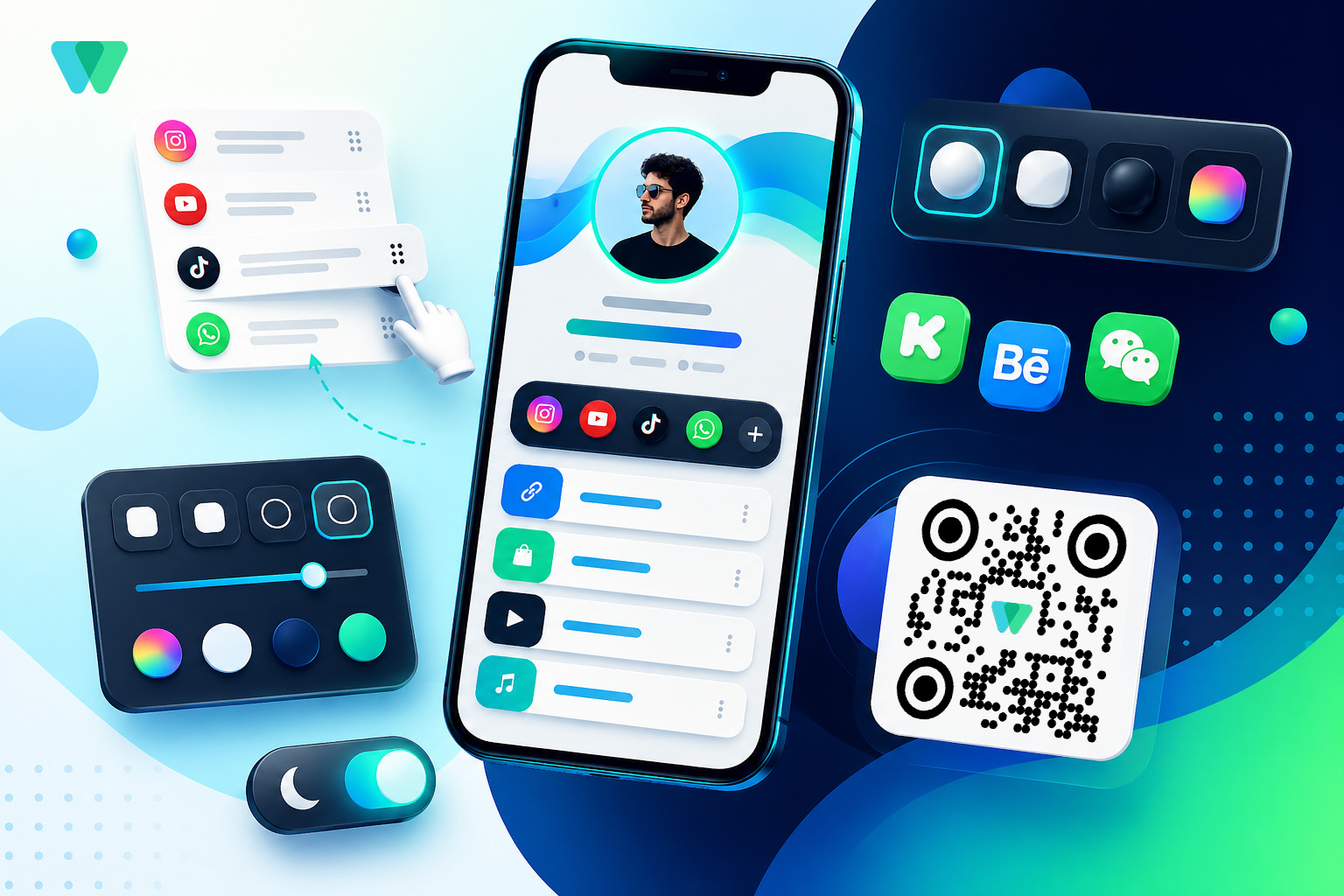 Smarter Redesigned Social Icons Editor, Better Styling & QR Improvements Wsla v1.79 release